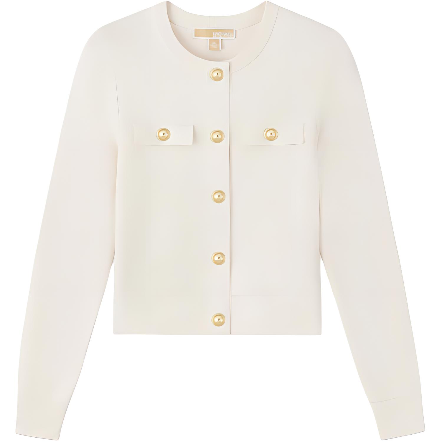 MICHAEL KORS Вязаный свитер SS24 женский белый
MICHAEL KORS Вязаный свитер SS24 женский белый