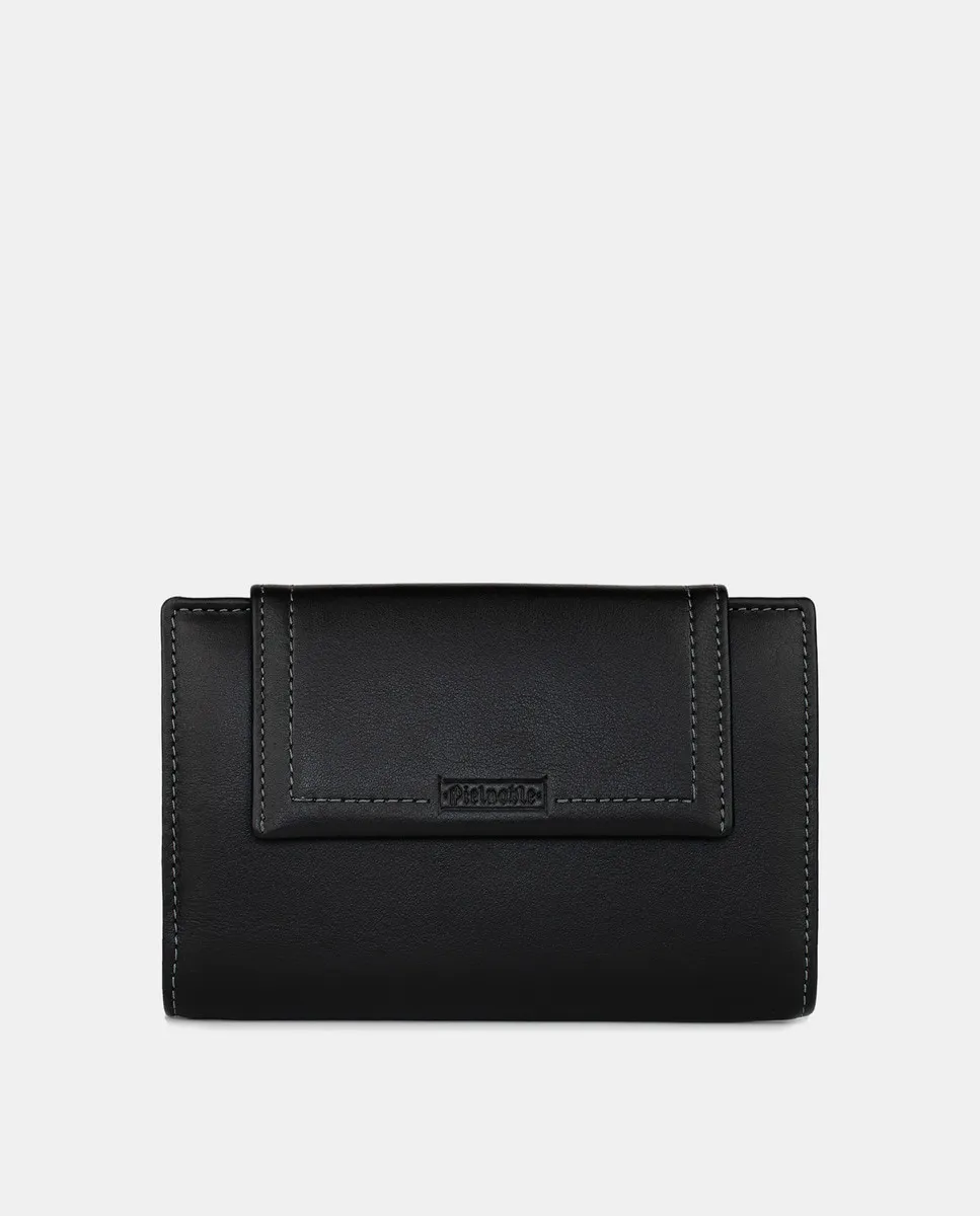 Большой женский кошелек Pielnoble, черный
Большой женский кошелек Pielnoble, черный