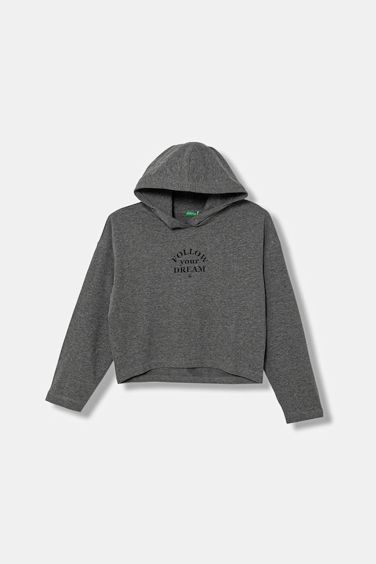 Детская хлопковая толстовка United Colors Of Benetton, серый
Детская хлопковая толстовка United Colors Of Benetton, серый