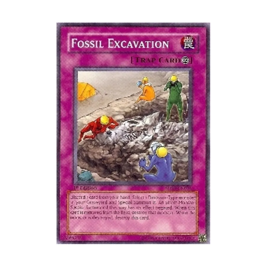 CCG Раскопки окаменелостей (обычное), Yu-Gi-Oh - Structure Deck - Dinosaur's Rage - Singles
CCG Раскопки окаменелостей (обычное), Yu-Gi-Oh - Structure Deck - Dinosaur's Rage - Singles