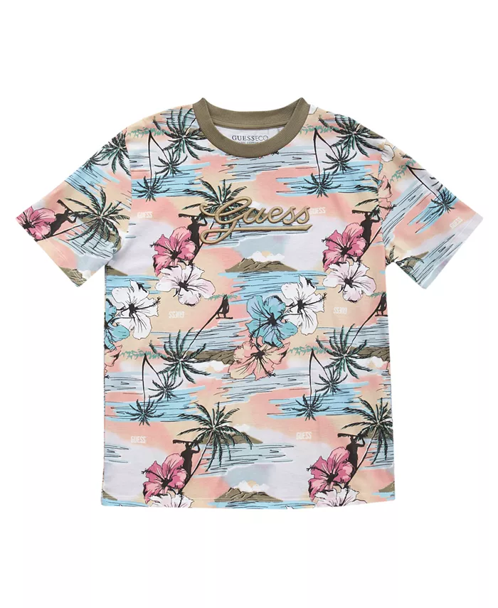 Футболка с коротким рукавом оверсайз для подростков Big Boys GUESS, мультиколор
Футболка с коротким рукавом оверсайз для подростков Big Boys GUESS, мультиколор