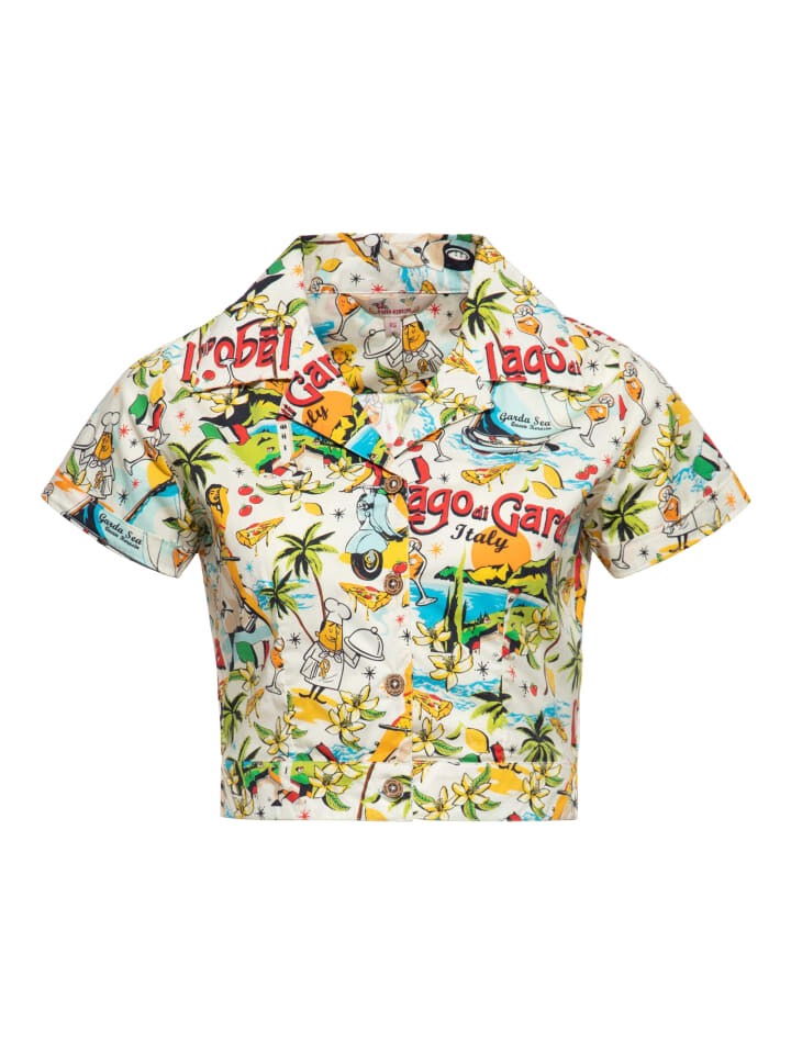 Блуза Queen Kerosin Lago di Garda, белый
Блуза Queen Kerosin Lago di Garda, белый