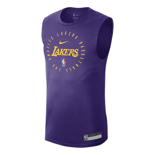 Футболка dri-fit t-shirt 'lakers' Nike, фиолетовый 
Футболка dri-fit t-shirt 'lakers' Nike, фиолетовый