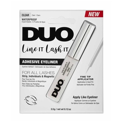 ARDELL DUO Line It Lash It Прозрачный прозрачный клей для накладных ресниц 3,5 г
ARDELL DUO Line It Lash It Прозрачный прозрачный клей для накладных ресниц 3,5 г