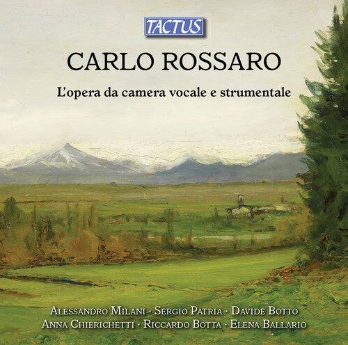 CD диск Rossaro / Milani / Ballario: Vocal & Instrumental Chamber Music
CD диск Rossaro / Milani / Ballario: Vocal & Instrumental Chamber Music