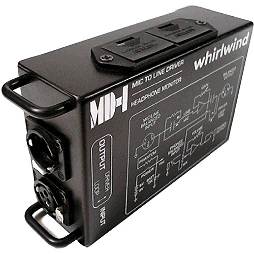 Whirlwind MD1 Single-Channel Microphone Preamp MD-1
Whirlwind MD1 Single-Channel Microphone Preamp MD-1