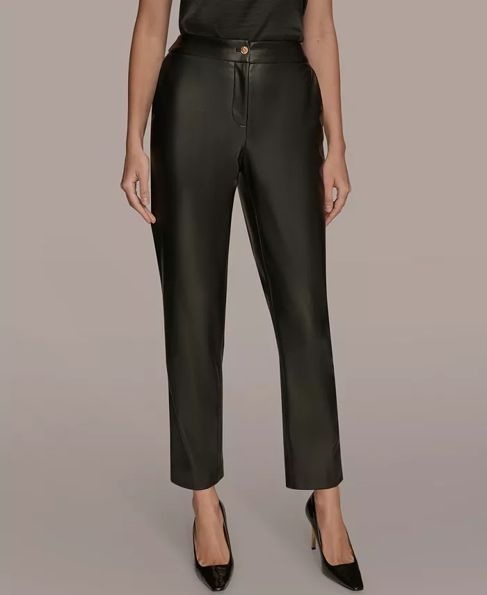 Женские узкие брюки из искусственной кожи, Regular и Petite Donna Karan New York, черный
Женские узкие брюки из искусственной кожи, Regular и Petite Donna Karan New York, черный