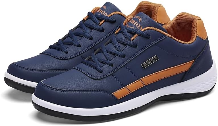 Мужские кроссовки на шнуровке - повседневные, стильные и удобные для ходьбы, легкие низкие кроссовки для мужчин Hhhchpm, синий
Мужские кроссовки на шнуровке - повседневные, стильные и удобные для ходьбы, легкие низкие кроссовки для мужчин Hhhchpm, синий