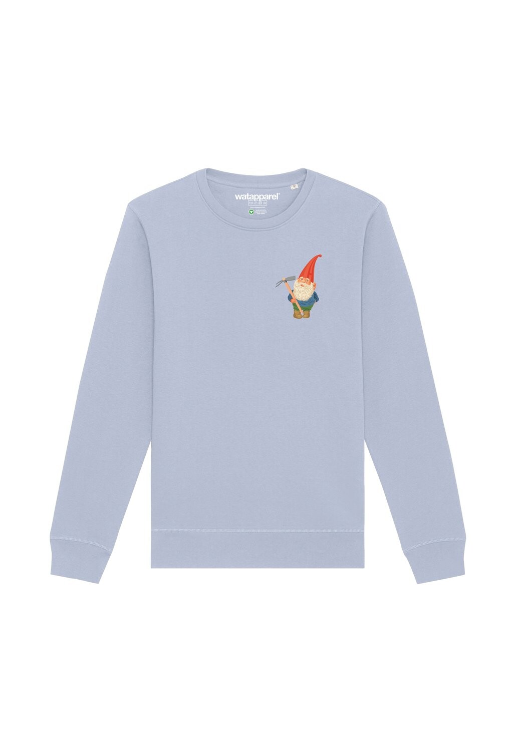 Толстовка GARTENZWERG watapparel, светло-голубой
Толстовка GARTENZWERG watapparel, светло-голубой