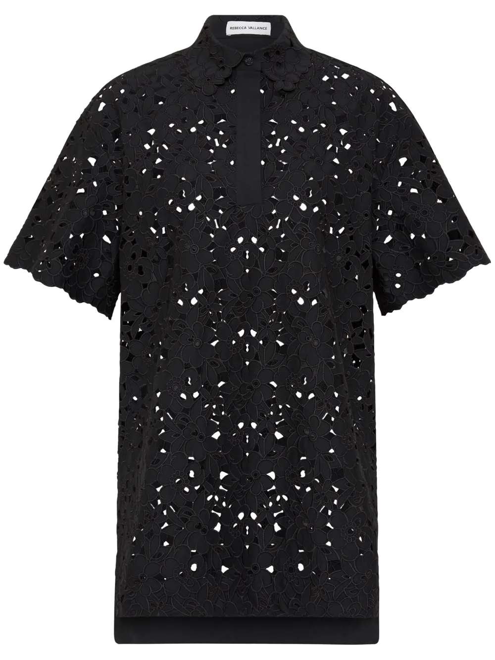 Рубашка поло Kitsu Rebecca Vallance, черный 
Рубашка поло Kitsu Rebecca Vallance, черный