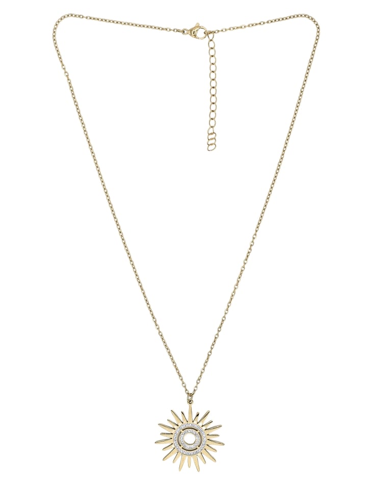 Collezione alessandro Короткое золотое колье «Солнечное сияние»
Collezione alessandro Короткое золотое колье «Солнечное сияние»