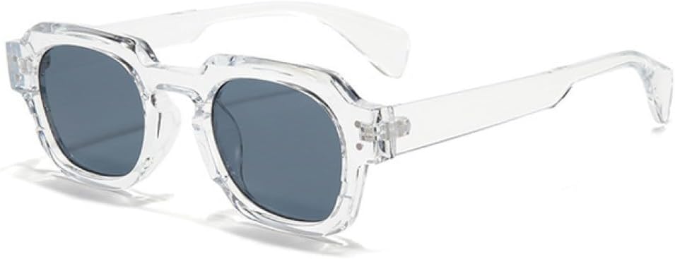 Модные женские квадратные солнцезащитные очки с винтажным декором и заклепками, мужские панк-очки с прозрачными линзами и оправой, защита от УФ-излучения UV400 MTZJH, Transparent Gray
Модные женские квадратные солнцезащитные очки с винтажным декором и заклепками, мужские панк-очки с прозрачными линзами и оправой, защита от УФ-излучения UV400 MTZJH, Transparent Gray