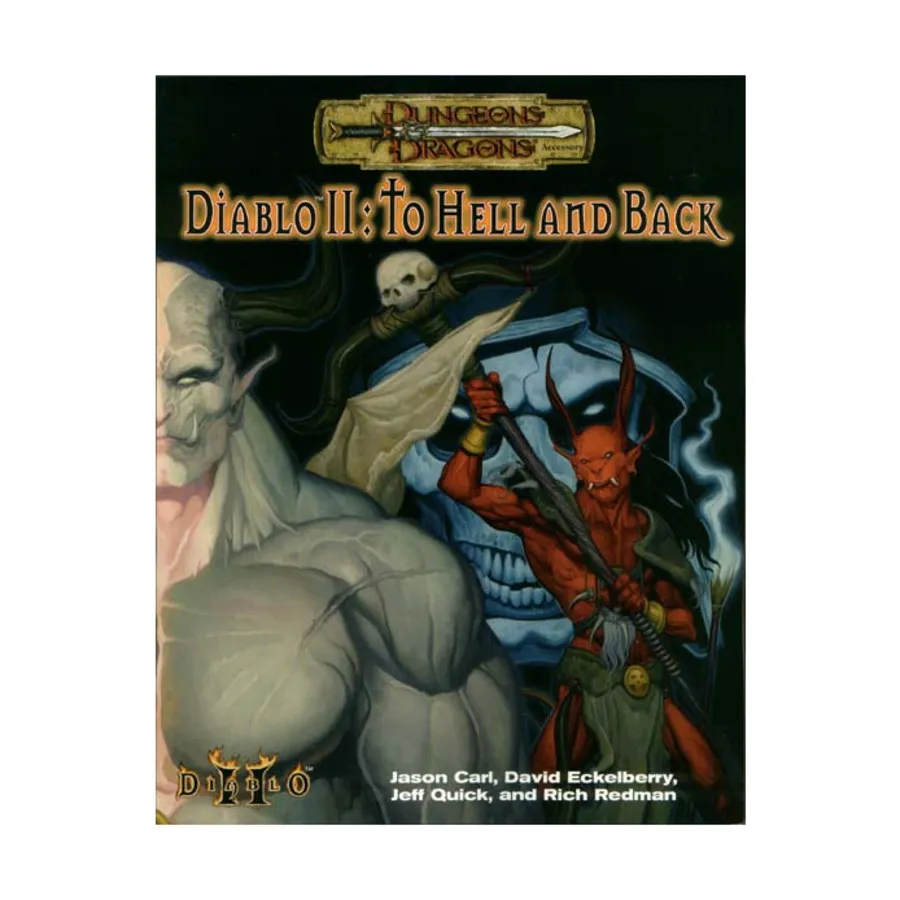 Diablo II - To Hell and Back, Diablo (d20), мягкая обложка
Diablo II - To Hell and Back, Diablo (d20), мягкая обложка