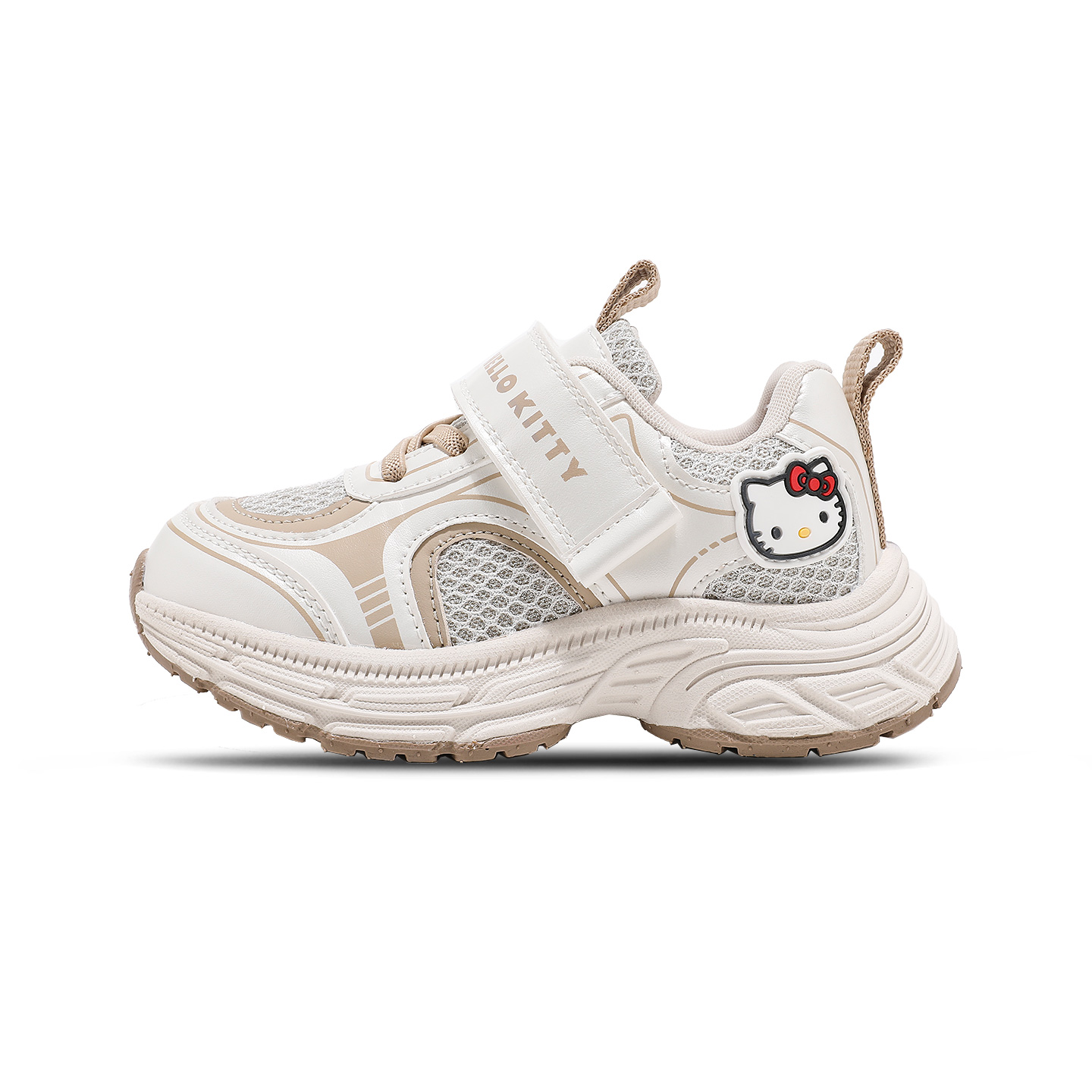 Низкие противоскользящие кроссовки для детей с амортизацией и устойчивостью к истиранию Sanrio, экрю
Низкие противоскользящие кроссовки для детей с амортизацией и устойчивостью к истиранию Sanrio, экрю