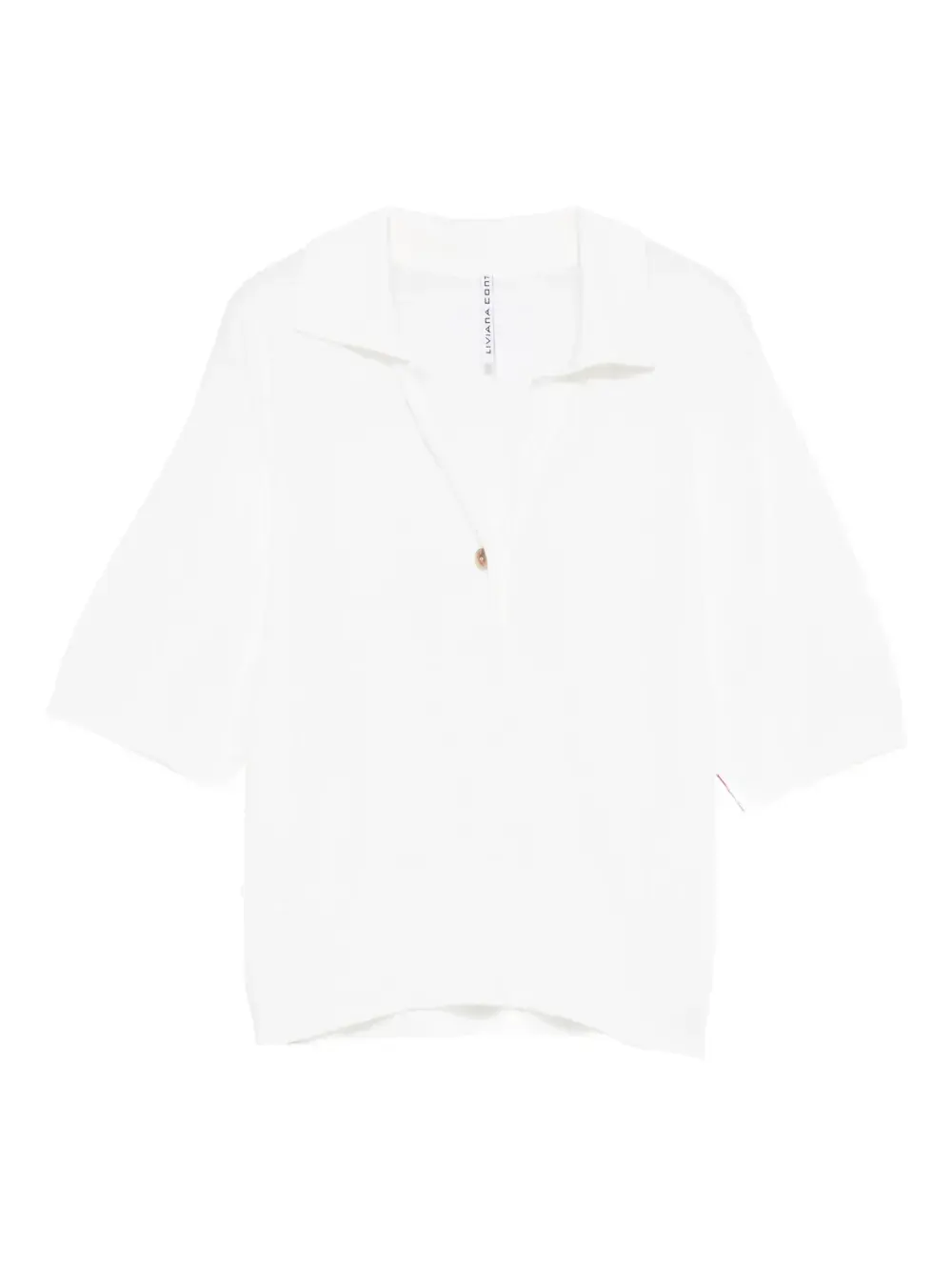 Поло Sally на пуговицах Liviana Conti, белый
Поло Sally на пуговицах Liviana Conti, белый