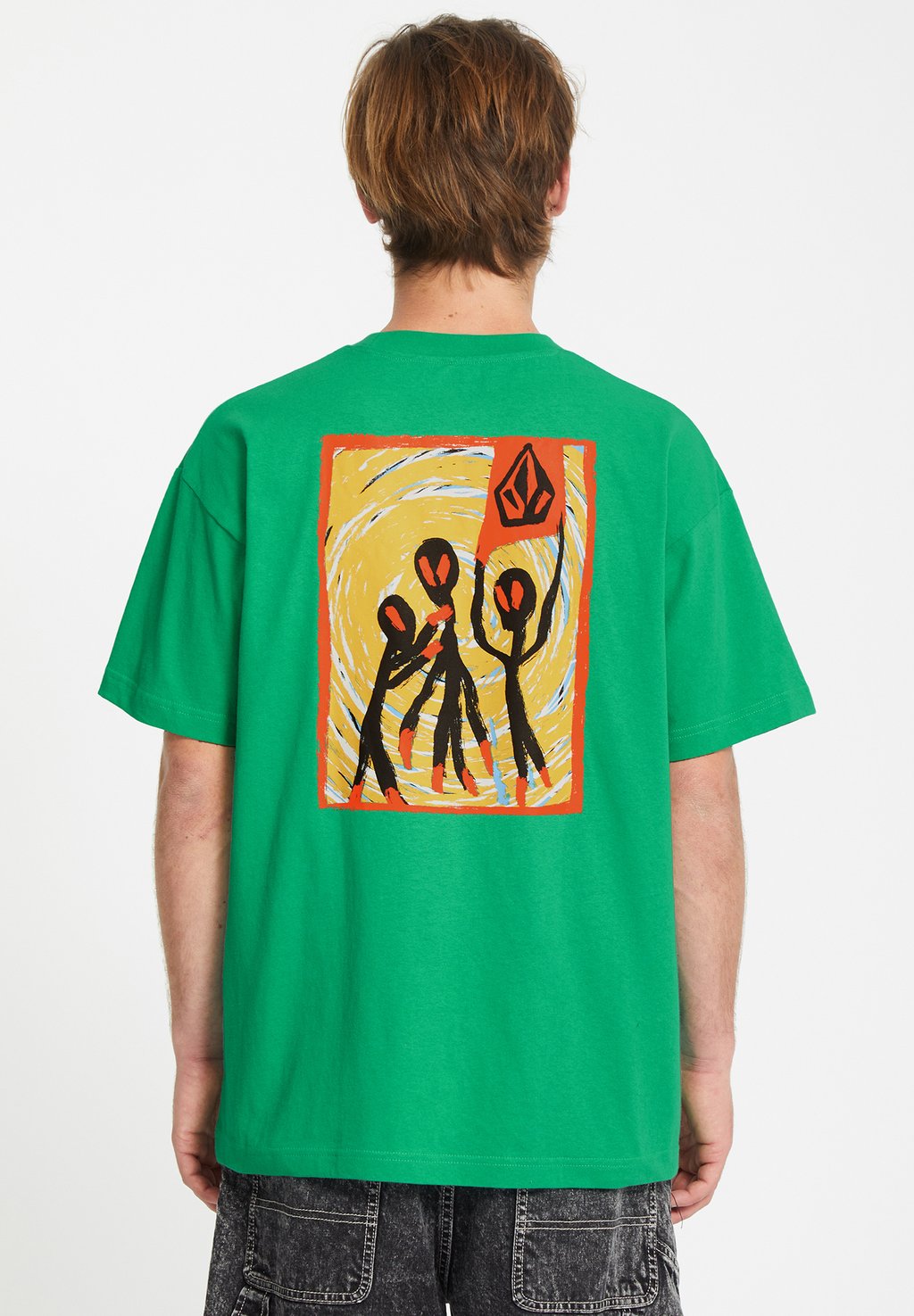 Футболка с принтом GONYVADERS Volcom, зеленый
Футболка с принтом GONYVADERS Volcom, зеленый