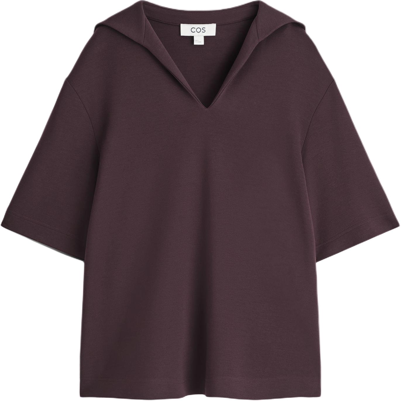 Футболка с рукавом дроп-шоулдер женская COS, Burgundy
Футболка с рукавом дроп-шоулдер женская COS, Burgundy