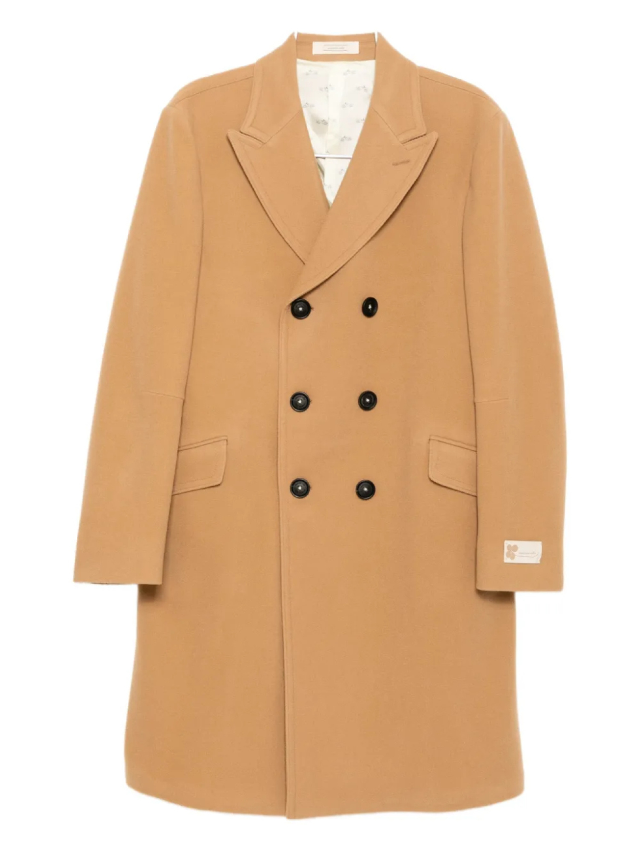 Двубортное шерстяное пальто Massimo Alba, коричневый
Двубортное шерстяное пальто Massimo Alba, коричневый