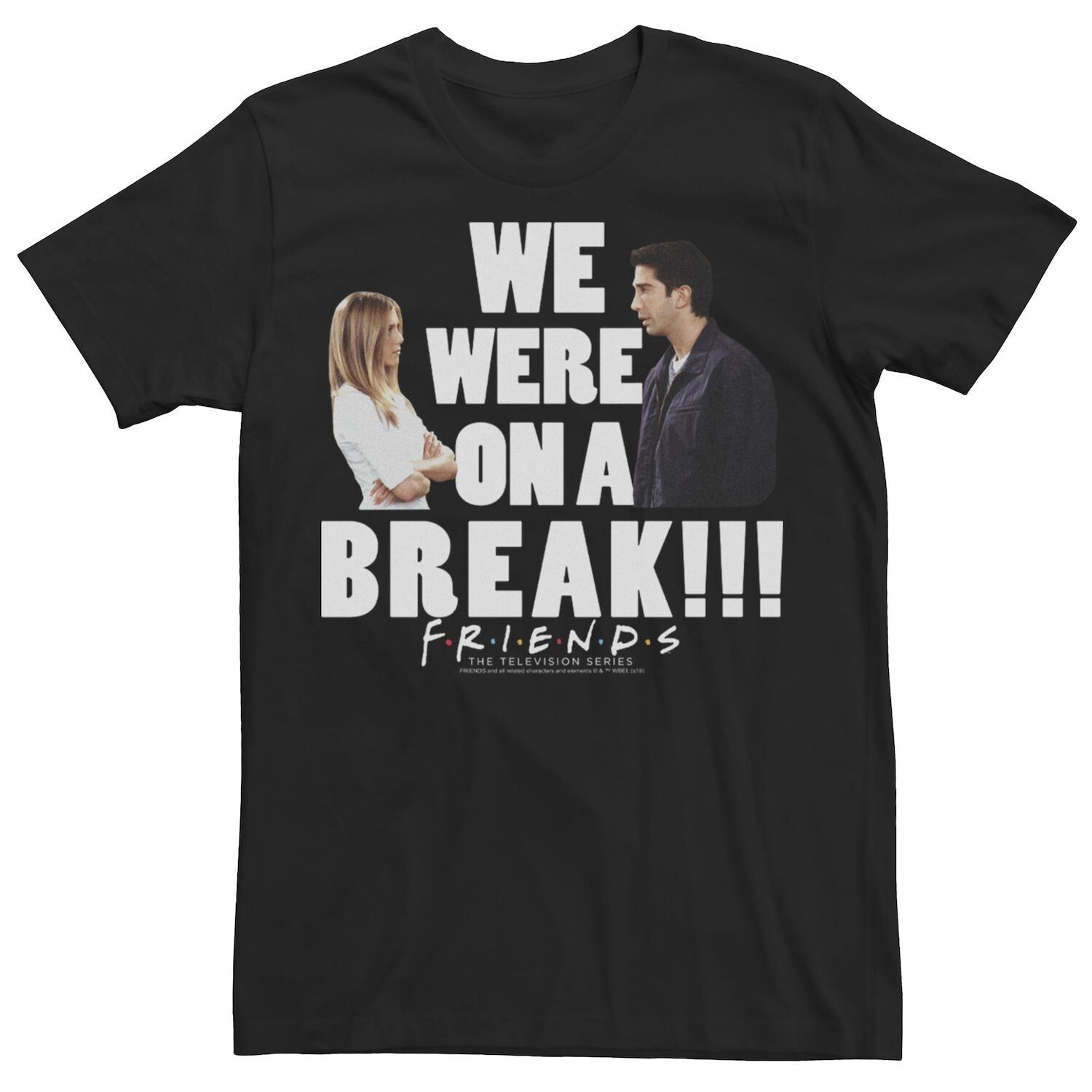 Друзья мужчин Росс и Рэйчел, у нас был перерыв!!! Футболка с графическим рисунком Licensed Character
Друзья мужчин Росс и Рэйчел, у нас был перерыв!!! Футболка с графическим рисунком Licensed Character