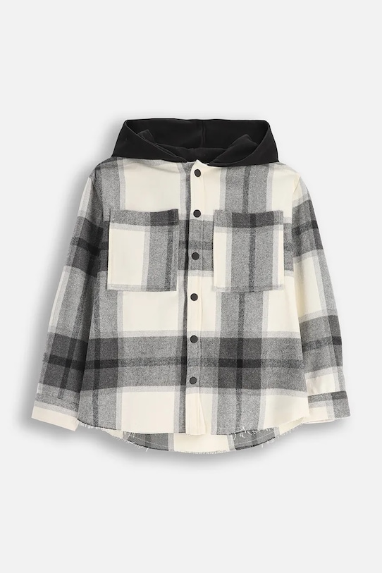 Детская хлопковая рубашка Coccodrillo, серый
Детская хлопковая рубашка Coccodrillo, серый