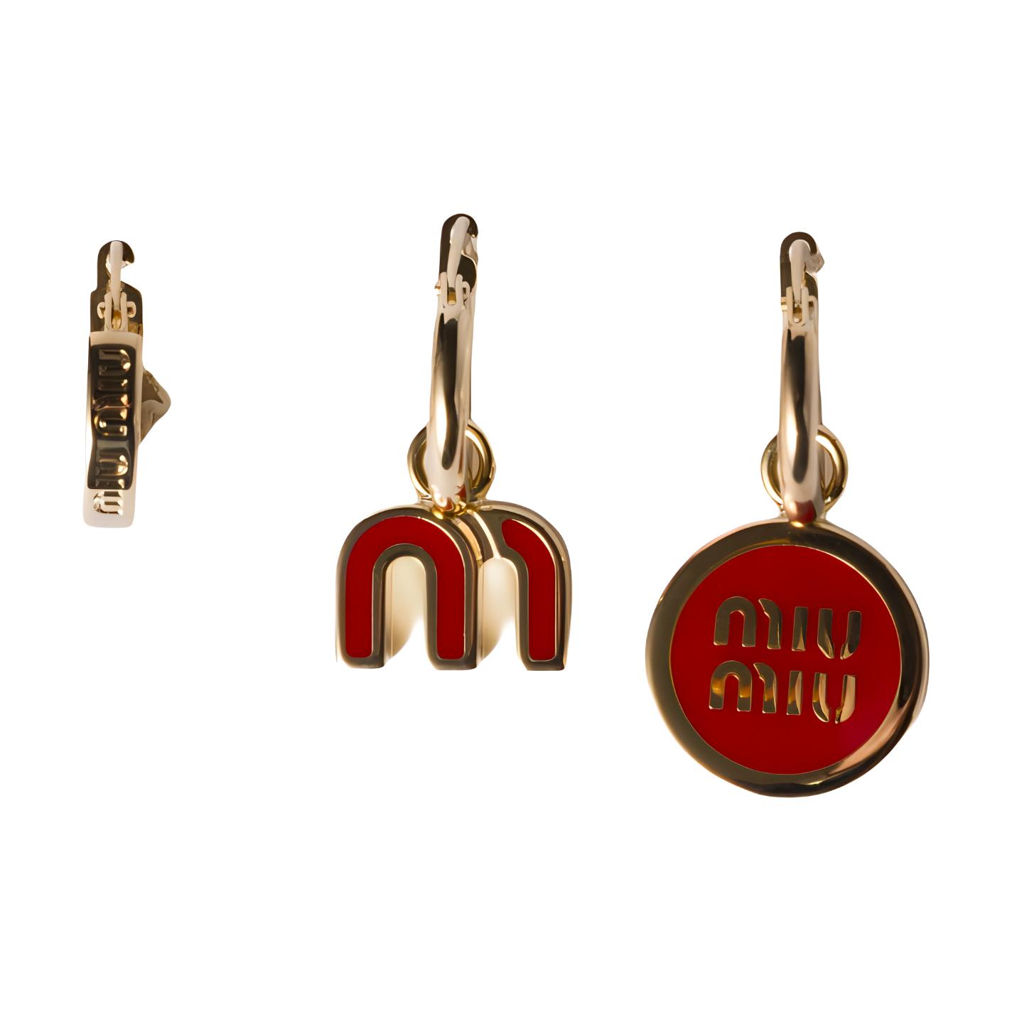 MIU MIU Металлические серьги Unisex Red
MIU MIU Металлические серьги Unisex Red