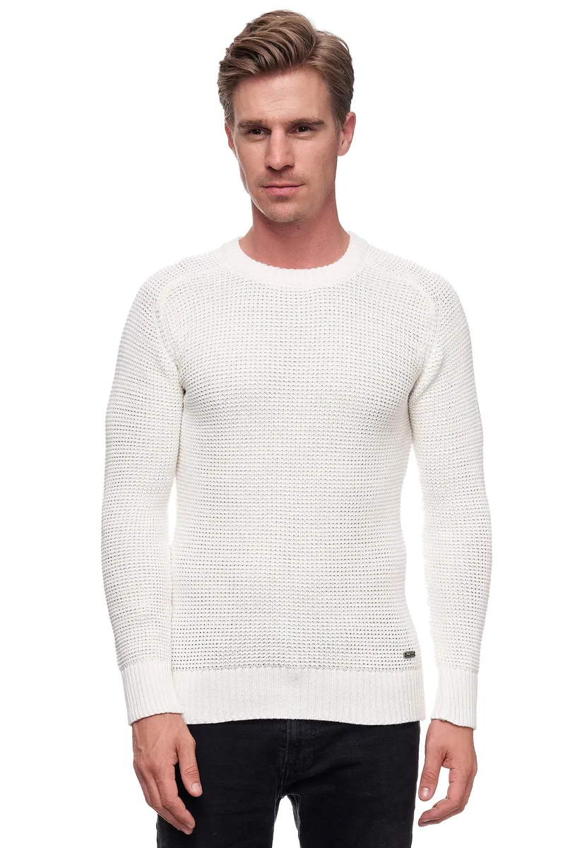 Вязаный свитер Rusty Neal спортивного дизайна, белый
Вязаный свитер Rusty Neal спортивного дизайна, белый