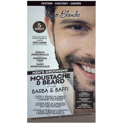Краска для волос Renee Blanche для бороды и усов коричневого цвета 20 мл Renee Blache
Краска для волос Renee Blanche для бороды и усов коричневого цвета 20 мл Renee Blache