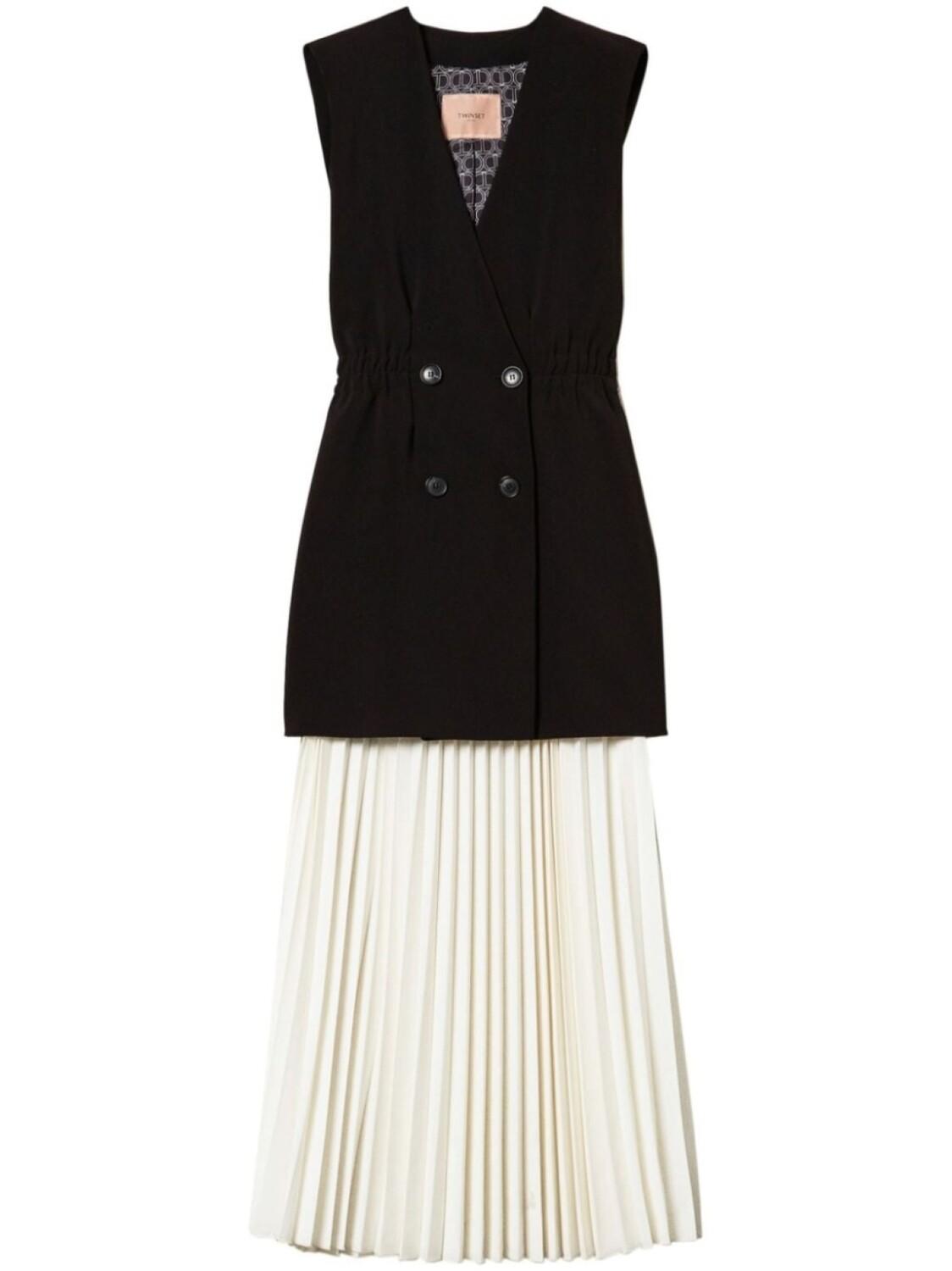 TWINSET плиссированное платье, черный
TWINSET плиссированное платье, черный