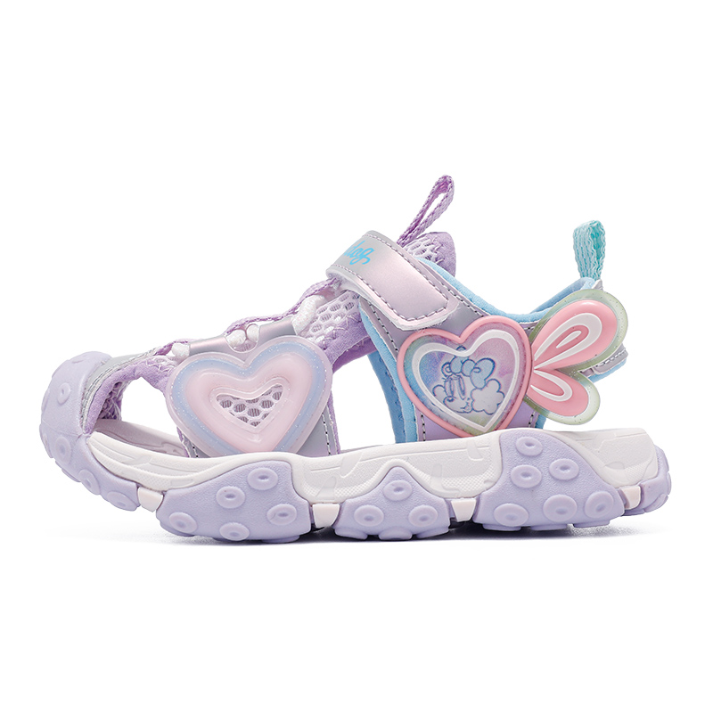 Детские сандалии с низким берцем и дышащей подошвой, устойчивые к ударам BOBDOG, розовый/фиолетовый
Детские сандалии с низким берцем и дышащей подошвой, устойчивые к ударам BOBDOG, розовый/фиолетовый