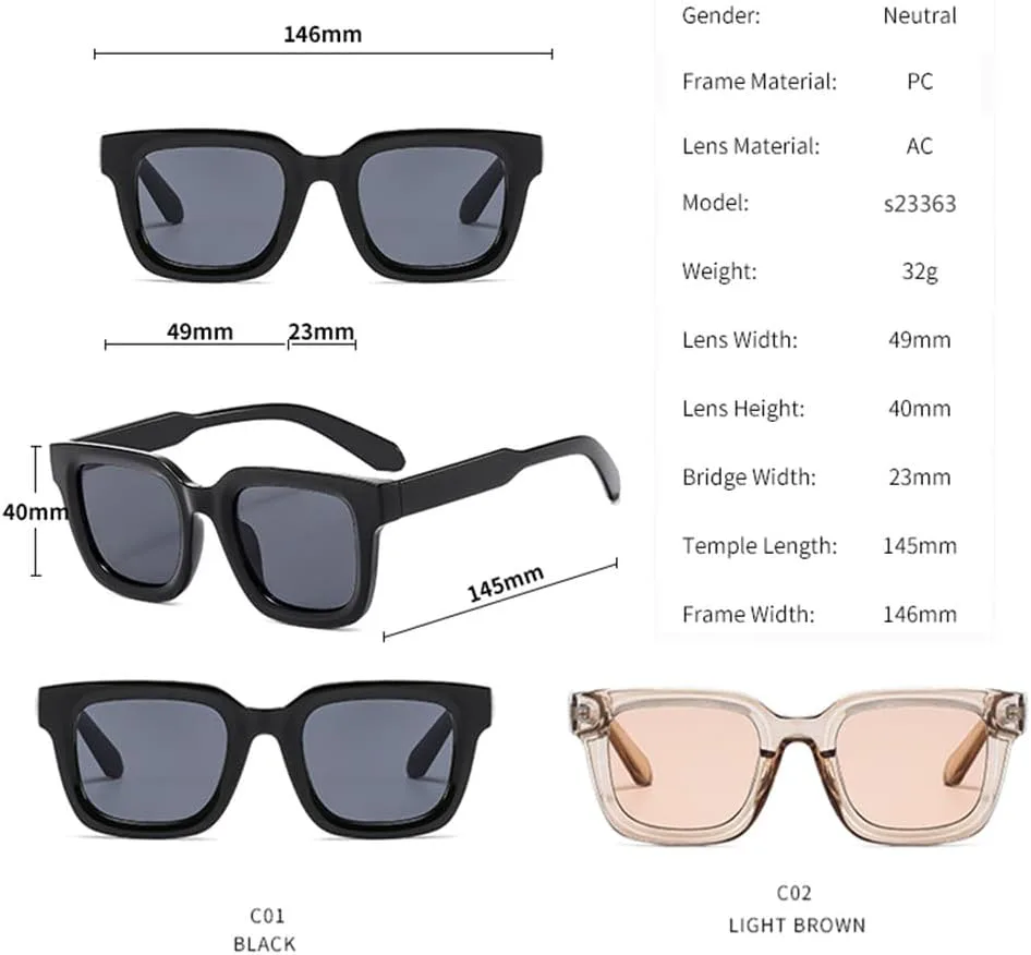 Модные солнцезащитные очки 2027 года для женщин, ретро-очки с защитой от УФ-излучения UV400 для мужчин, трендовые солнцезащитные очки для женщин и мужчин MTZJH, White
Модные солнцезащитные очки 2027 года для женщин, ретро-очки с защитой от УФ-излучения UV400 для мужчин, трендовые солнцезащитные очки для женщин и мужчин MTZJH, White