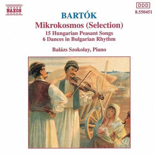 CD диск Bartok / Szokolay: Mikrokosmos / 15 Hungarian Peasant Songs
CD диск Bartok / Szokolay: Mikrokosmos / 15 Hungarian Peasant Songs