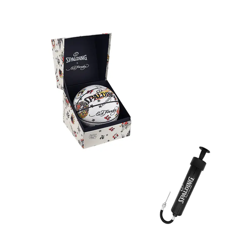 SPALDING Ed Hardy PU баскетбольный мяч white размер 7 тренировочный unisex американская версия
SPALDING Ed Hardy PU баскетбольный мяч white размер 7 тренировочный unisex американская версия