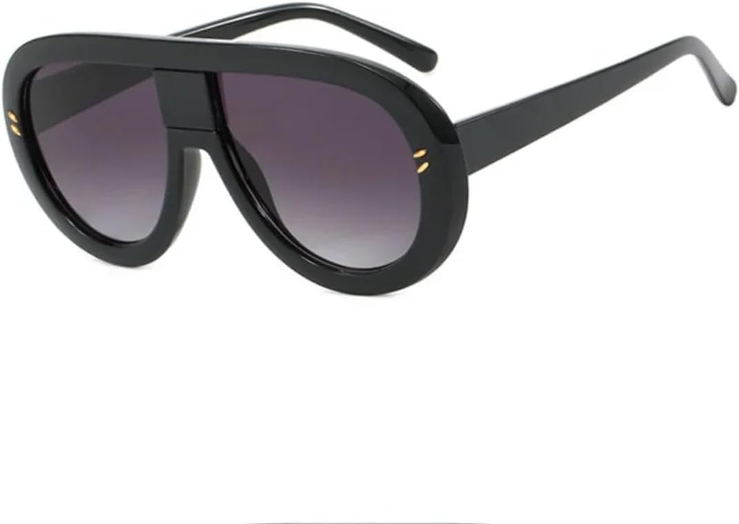 Солнцезащитные очки в стиле панк с заклепками для женщин, большие мужские солнцезащитные очки для вождения, спорта на открытом воздухе, модные очки с защитой от УФ-излучения UV400 VVTWSSW, Black Gradient Gray
Солнцезащитные очки в стиле панк с заклепками для женщин, большие мужские солнцезащитные очки для вождения, спорта на открытом воздухе, модные очки с защитой от УФ-излучения UV400 VVTWSSW, Black Gradient Gray