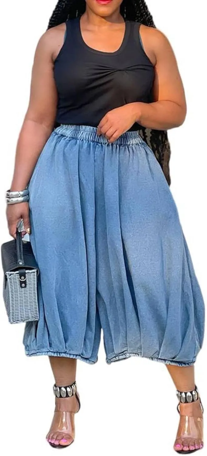 Женские джинсы-карго baggy с карманами
Женские джинсы-карго baggy с карманами