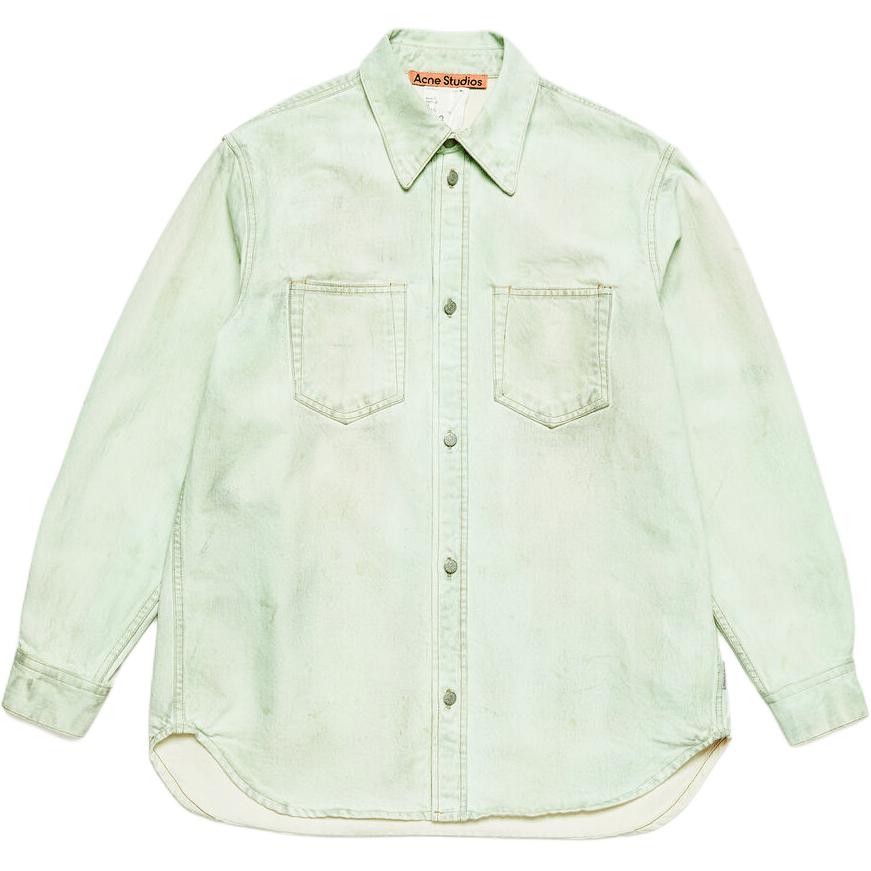 Acne Studios SS25 Рубашка Unisex Mint Green
Acne Studios SS25 Рубашка Unisex Mint Green
