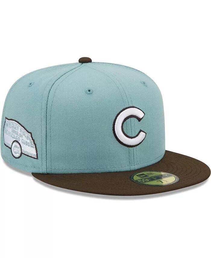 Мужская светло-голубая, коричневая бейсболка Chicago Cubs Beach Kiss 59FIFTY Fitted Hat New Era
Мужская светло-голубая, коричневая бейсболка Chicago Cubs Beach Kiss 59FIFTY Fitted Hat New Era
