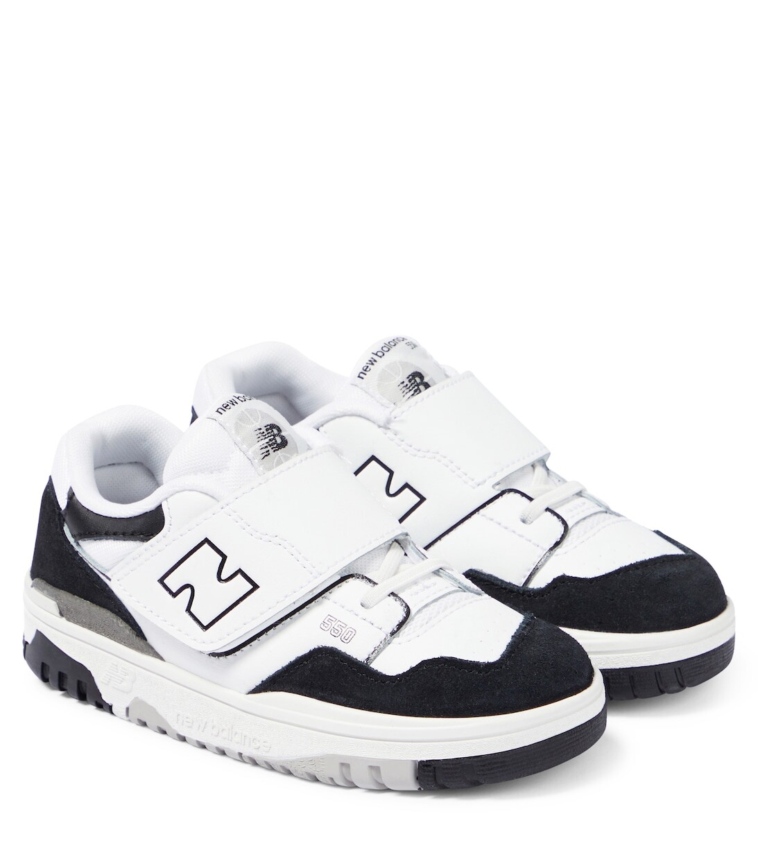 Кроссовки 550 Bungee Lace из искусственной кожи New Balance, белый 
Кроссовки 550 Bungee Lace из искусственной кожи New Balance, белый