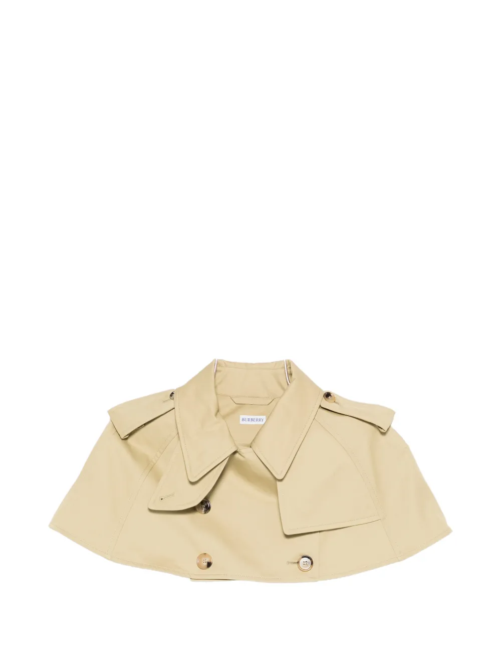Короткая куртка с воротником и застежкой на пуговицы Burberry, бежевый
Короткая куртка с воротником и застежкой на пуговицы Burberry, бежевый