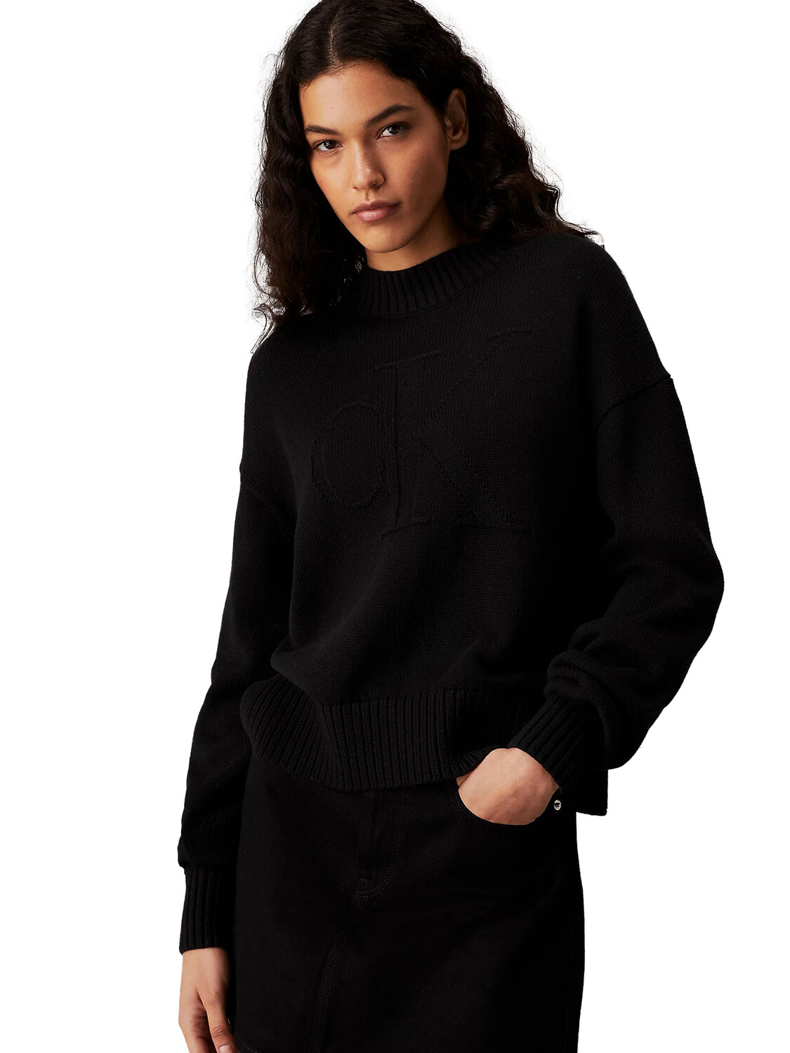 Свитер maglioncino in cotone e lana Calvin Klein, черный
Свитер maglioncino in cotone e lana Calvin Klein, черный