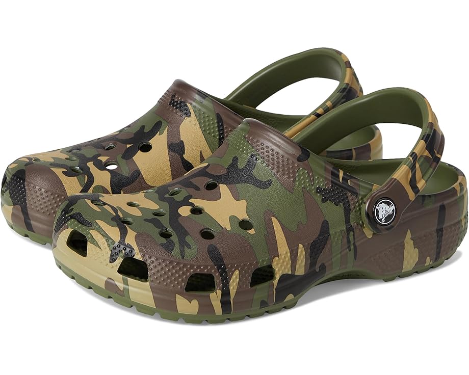 Детские клоги Crocs Classic Camo (little kid/big kid) Crocs Kids, Army Green/Multi
Детские клоги Crocs Classic Camo (little kid/big kid) Crocs Kids, Army Green/Multi
