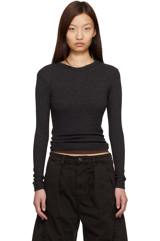 Citizens Of Humanity Коричневая футболка с круглым вырезом Bina
Citizens Of Humanity Коричневая футболка с круглым вырезом Bina