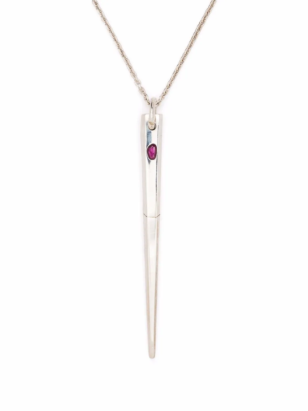 Колье Big Spike c подвеской Parts of Four, серебяный
Колье Big Spike c подвеской Parts of Four, серебяный