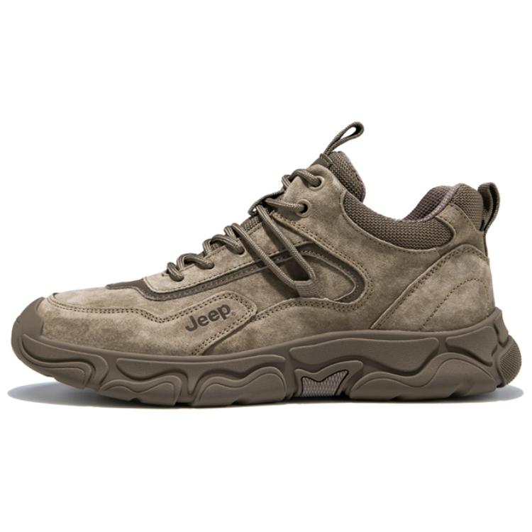 Антискользящие износостойкие уличные ботинки мужские цвета хаки Jeep
Антискользящие износостойкие уличные ботинки мужские цвета хаки Jeep