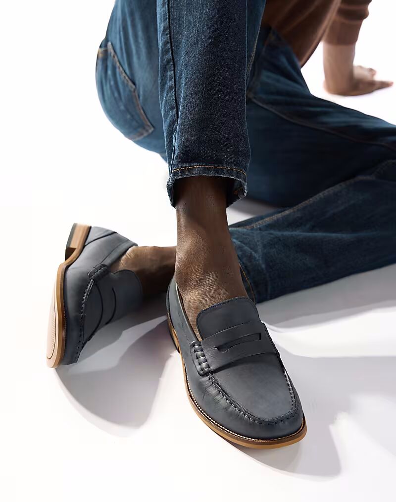 Пенни-лоферы Base London Garfield темно-синего цвета
Пенни-лоферы Base London Garfield темно-синего цвета