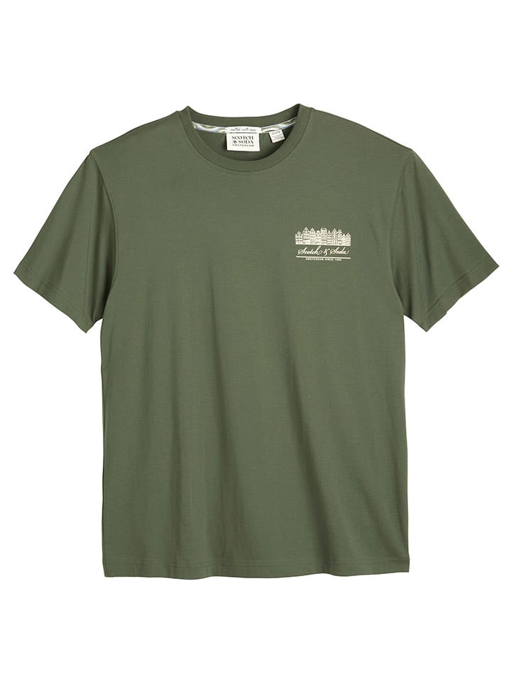 Рубашка цвета хаки Scotch & Soda
Рубашка цвета хаки Scotch & Soda