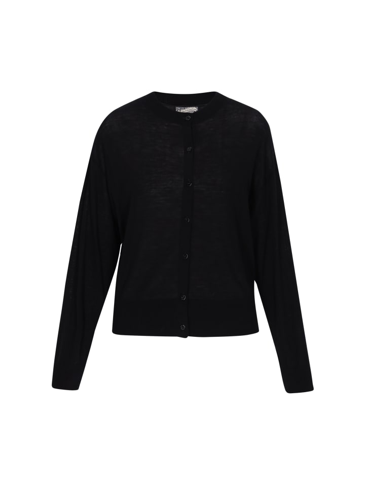 Женский кардиган черного цвета DreiMaster Vintage
Женский кардиган черного цвета DreiMaster Vintage