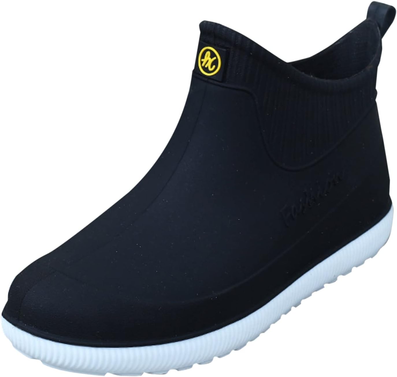 Мужские короткие резиновые сапоги CsgrFagr, водонепроницаемые, противоударные, для кухни и дождливой погоды (черные, 10 размер)
Мужские короткие резиновые сапоги CsgrFagr, водонепроницаемые, противоударные, для кухни и дождливой погоды (черные, 10 размер)