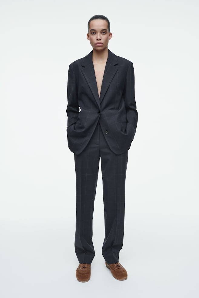 Брюки прямого кроя с клетчатым узором Cos, мультиколор
Брюки прямого кроя с клетчатым узором Cos, мультиколор