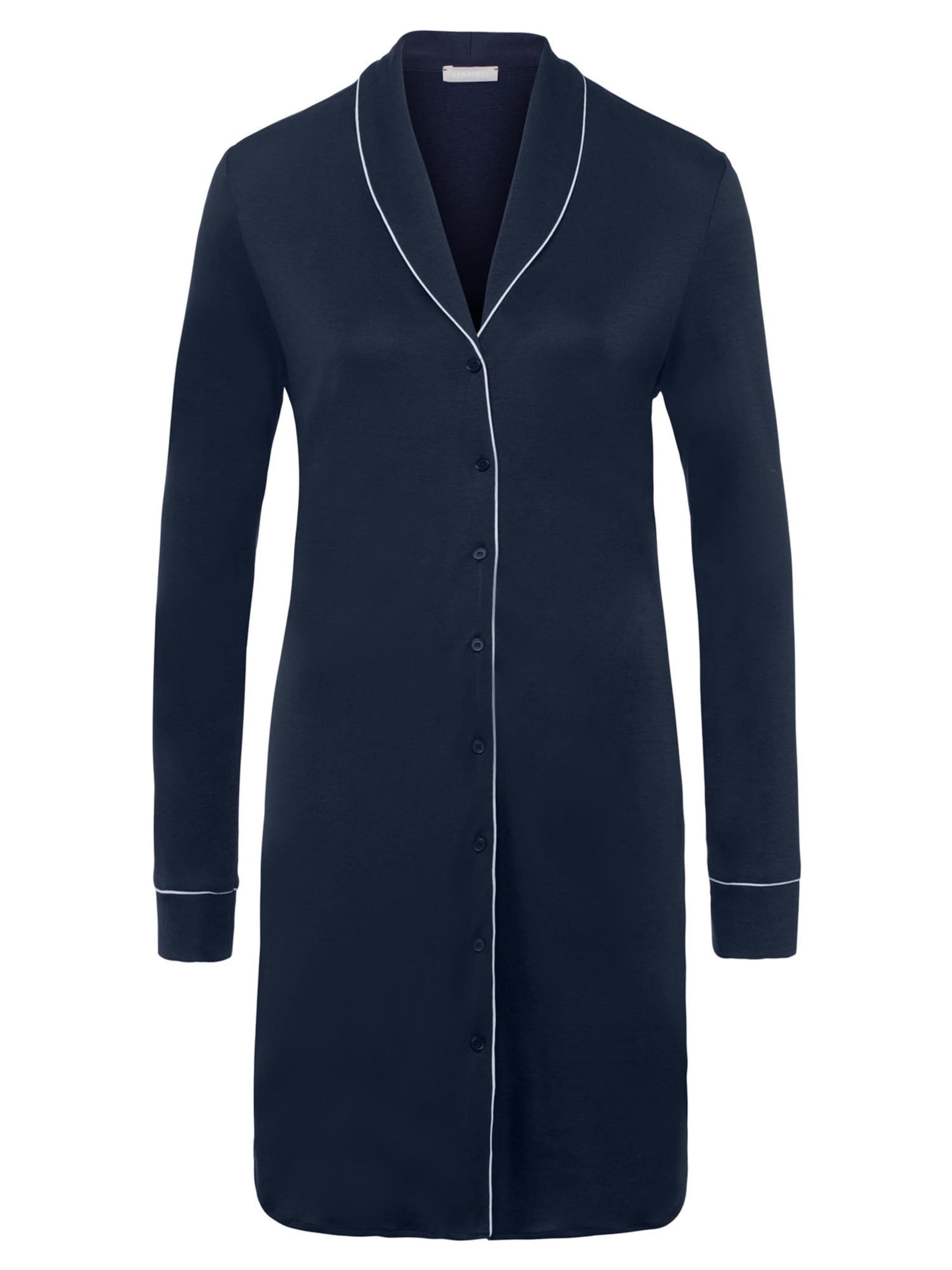 Hanro Ночная рубашка 'Natural Comfort' в темно-синем цвете
Hanro Ночная рубашка 'Natural Comfort' в темно-синем цвете