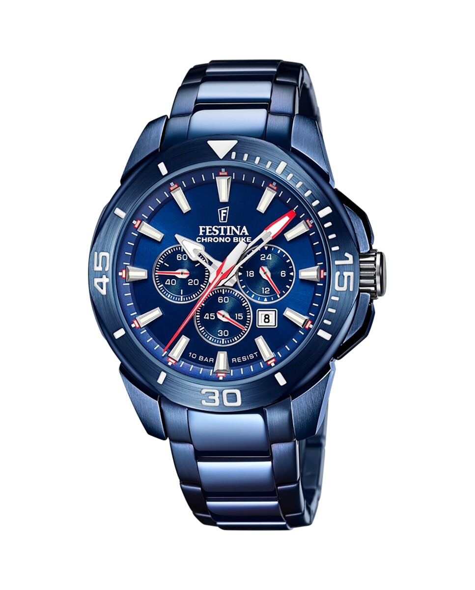 F20643/1 Special Editions мужские часы из синей стали Festina, синий
F20643/1 Special Editions мужские часы из синей стали Festina, синий